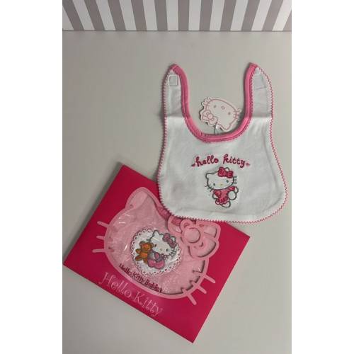 Bavoir avec broderie 100% coton