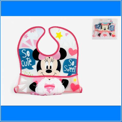 Peva Lätzchen C/Tasche Minnie