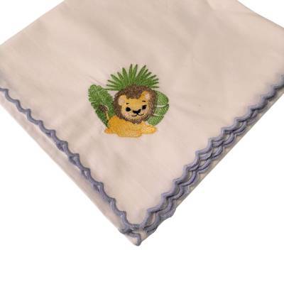 Carré de mousseline de coton pour nouveau-né - 