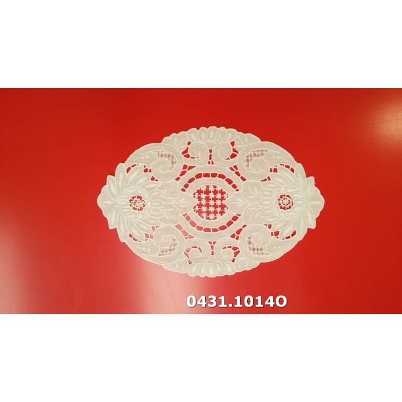 Centro de Esculturas Oval - Linho Cm.22 X 32