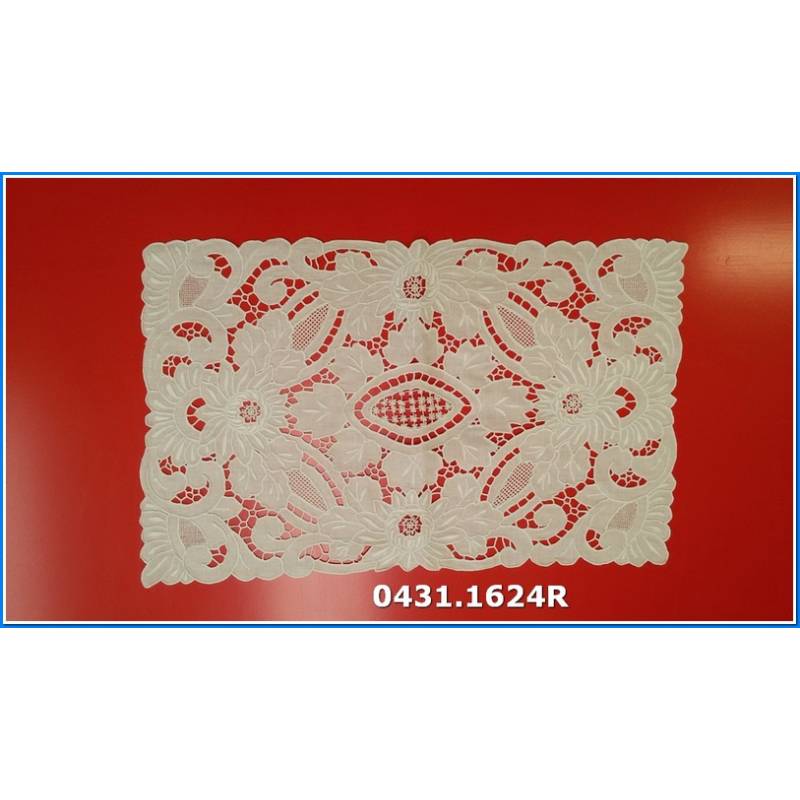 Centre Cut Rectang.- Linen Cm.35x57