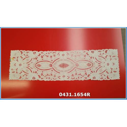 Centro de corte rectangular - Lino Cm.37x130