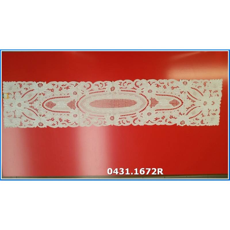 Rectang.- Centro Talla Lino Cm.37x172