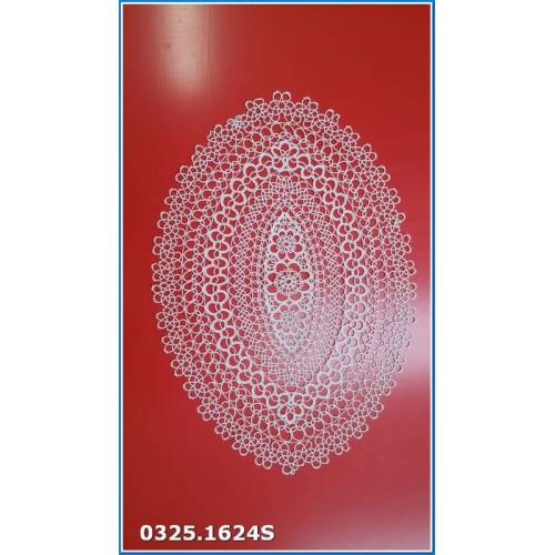 Centro Oval Chiacchierino Cm. 40 X 55