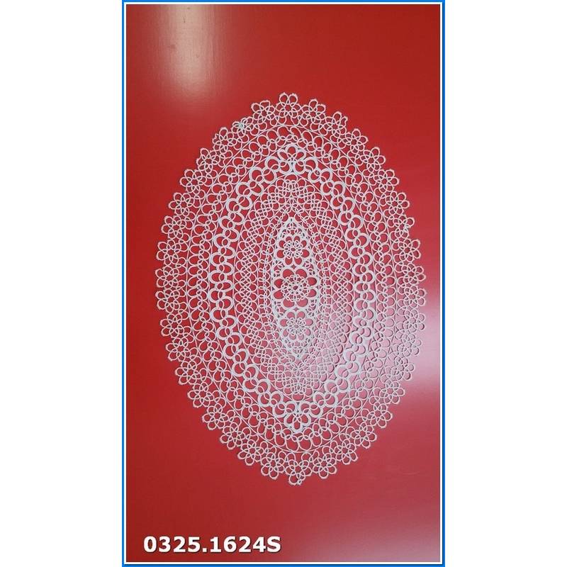 Centro Oval Chiacchierino Cm. 40 X 55