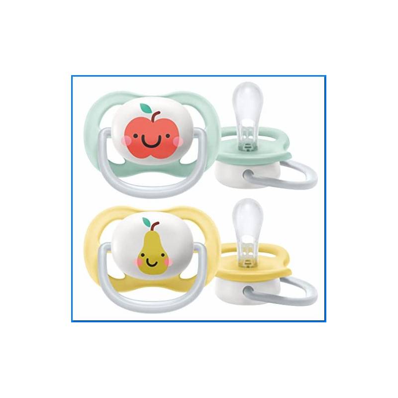 2 Ultra Air Soothers 0-6 M Neutral Fruit