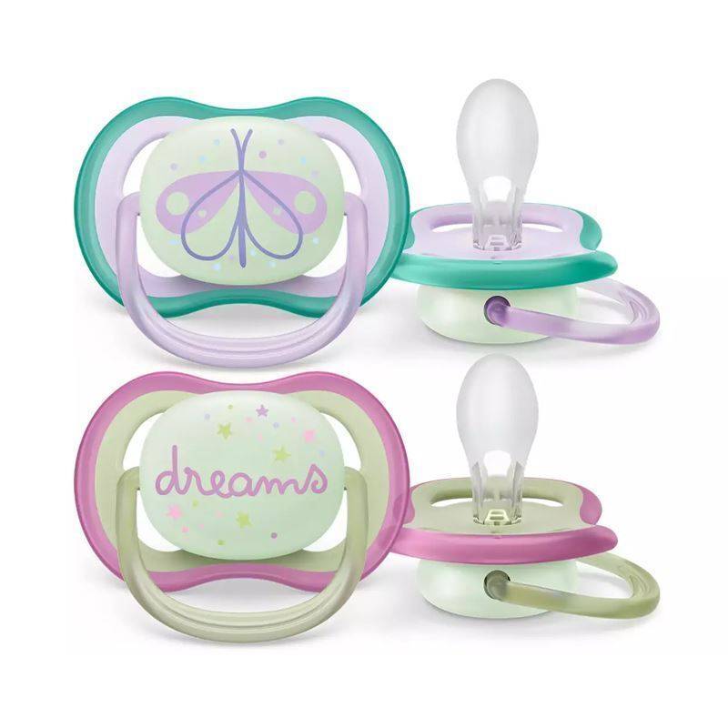 2 Chupetes Ultra Air 0-6m Libélula
