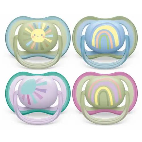2 sucettes Ultra Air 0-6m semelle mixte