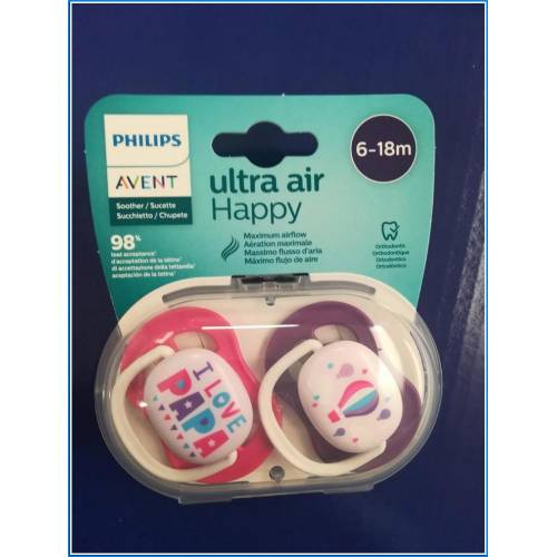 2 Ultra Air Collection Schnuller 6-18 M