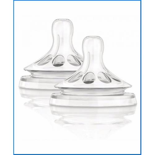 2 Natural Teats Medium Flow