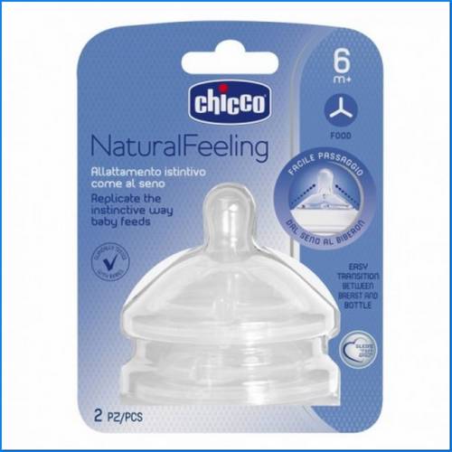 2 Naturalfeeling Sauger 6m+ F Footie