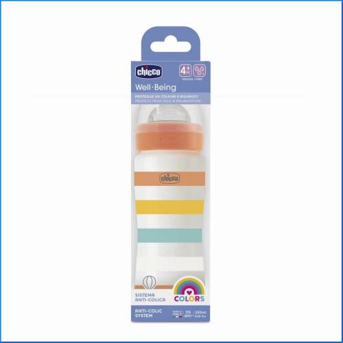 Babyflasche Wb Pp Orange Uni 330 Veloce Sil