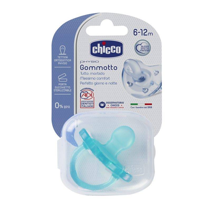 Grommet Ph.Soft Blue Sil 6-16m 1pc C