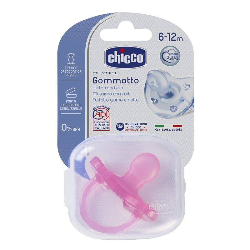 Gommotto Ph.Soft Rosa Sil 6-16m 1pc C