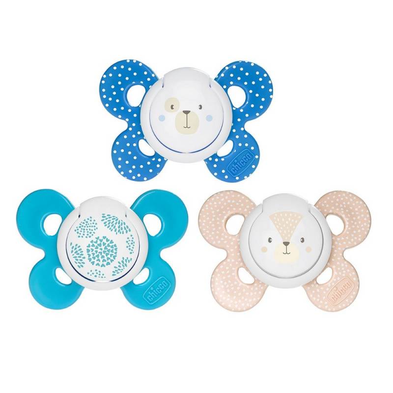 Soother Comfort Boy Sil 6-16m 2pcs C