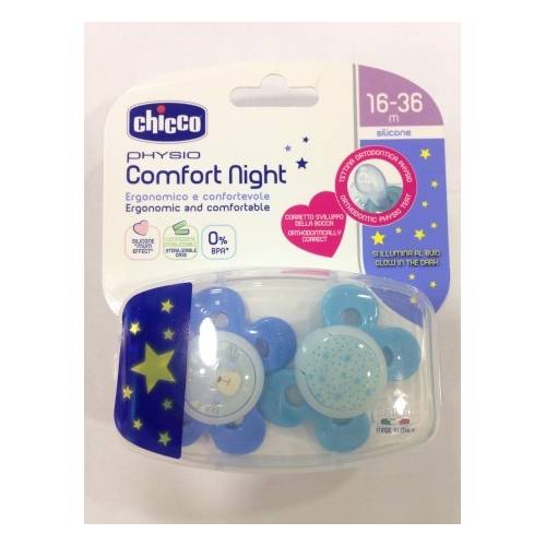 Comfort Soother Lumi B Sil 16-36m2pcsc