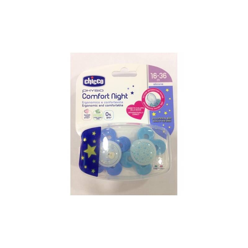 Comfort Soother Lumi B Sil 16-36m2pcsc