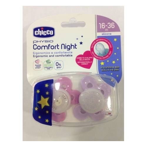 Chupete Confort Lumi G Sil 16-36m2pcsc