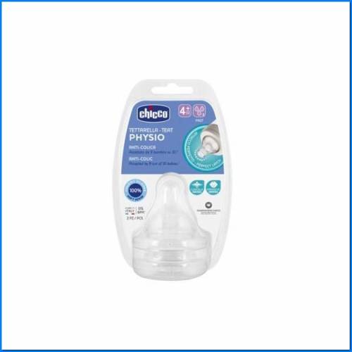 Tetina Perfect 5 4m+ Fast Sil 2 Piezas