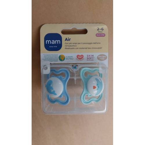 Soothers Air 2-6 Iscc+, Boy, Silicone