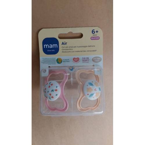 Chupetes Air 6+ Iscc+, Niña, Silicona
