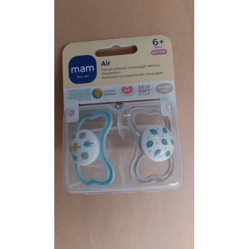 Chupetas Air 6+ Iscc+, Silicone