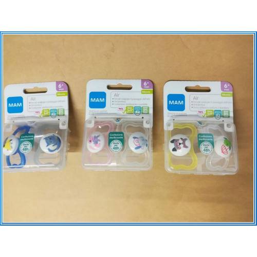Soothers Air 6+ Silicone Double Pack