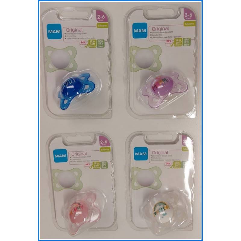 Soothers Original 2-6m Silicone Pcs. 1