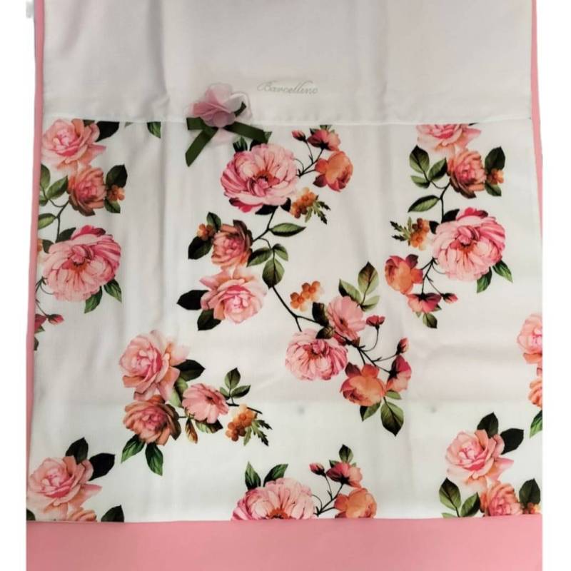 Newborn baby girl cotton cover set size 3 months Barcellino - 