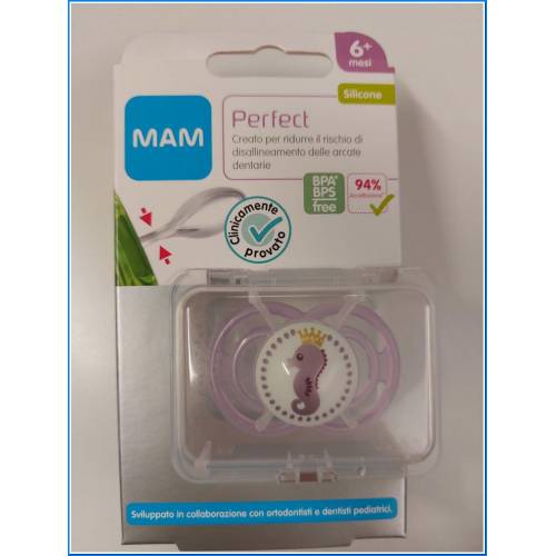 Chupetas Perfect 6+ Silicone Conf. Sin