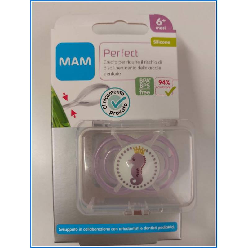 Chupetes Perfect 6+ Silicona Conf. Sin
