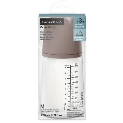 Baby bottle 270ml Sil Flow M Deep