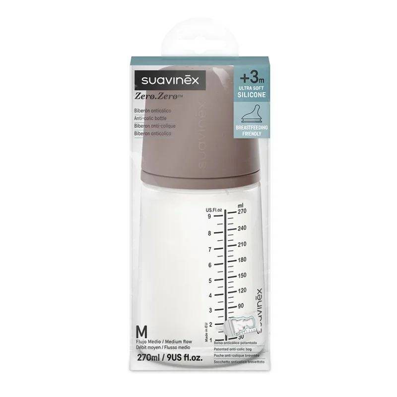 Biberão 270ml Sil Flow M Deep