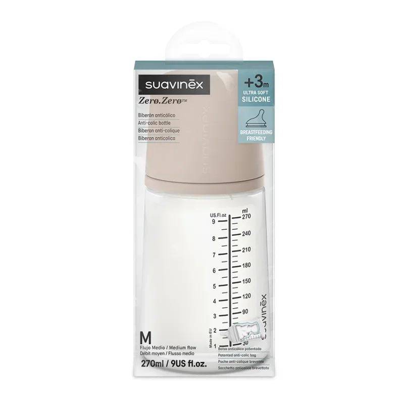 Baby Bottle 270ml Sil Flow M Medium