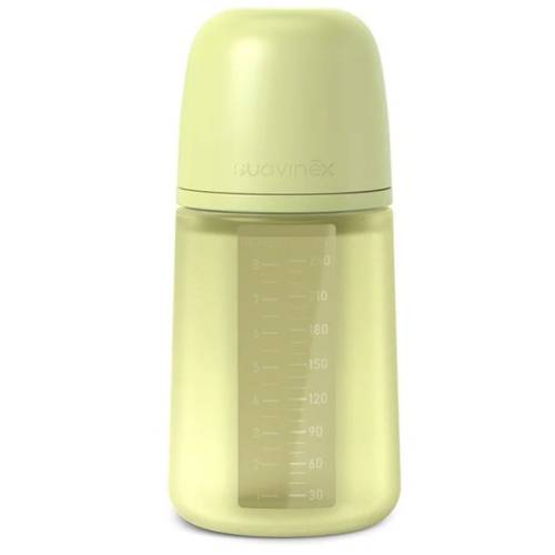 Silicone Baby Bottle 240ml Lime