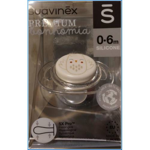 Chupete Bonhomia Sil.0/6