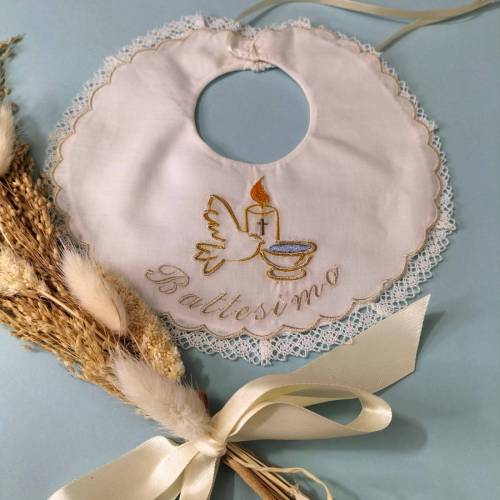 Baptism bib -  2