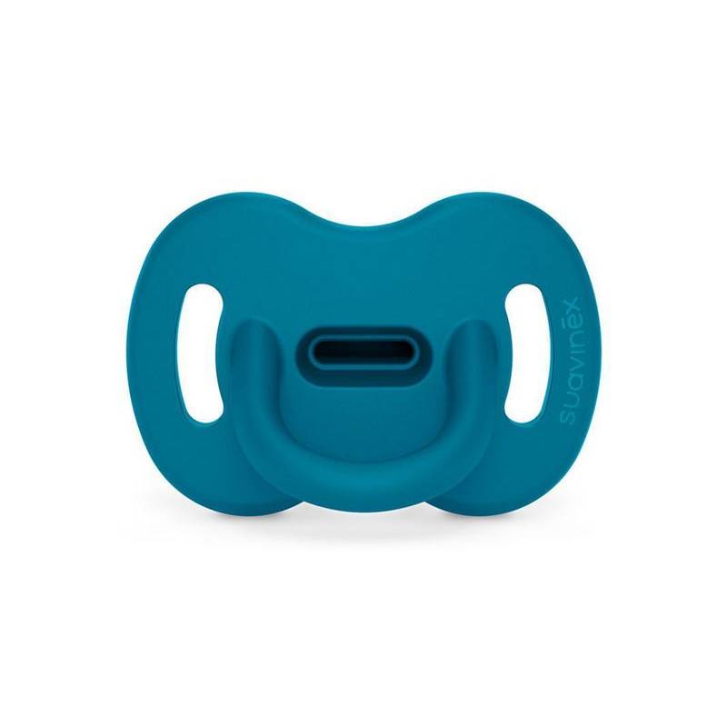 Sil Fisio Soother 0/6 Ocean Blue