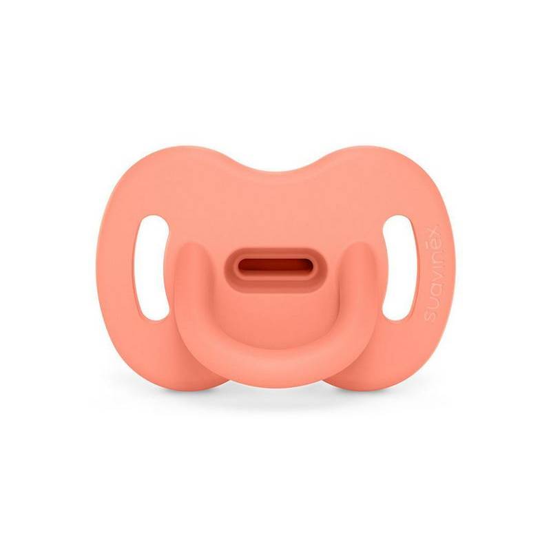 Soother Sil Fisio 0/6 Peach