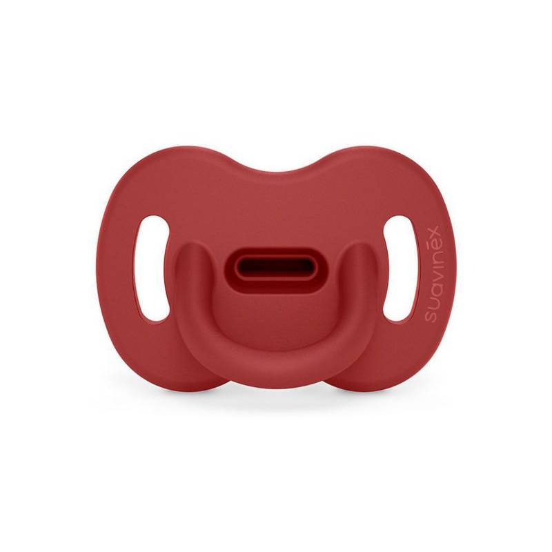 Soother Sil Fisio 0/6 Red Peperonc