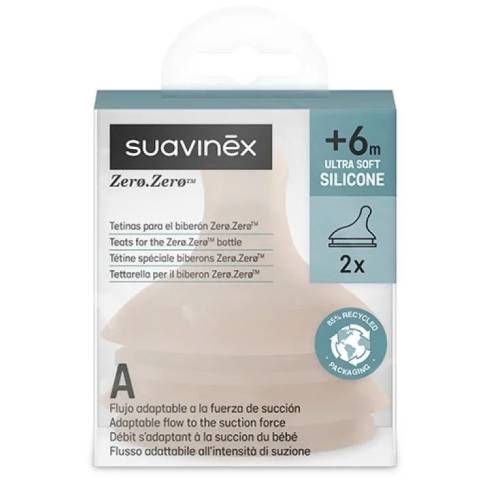 Tetina de amamentação Sil 2pcs