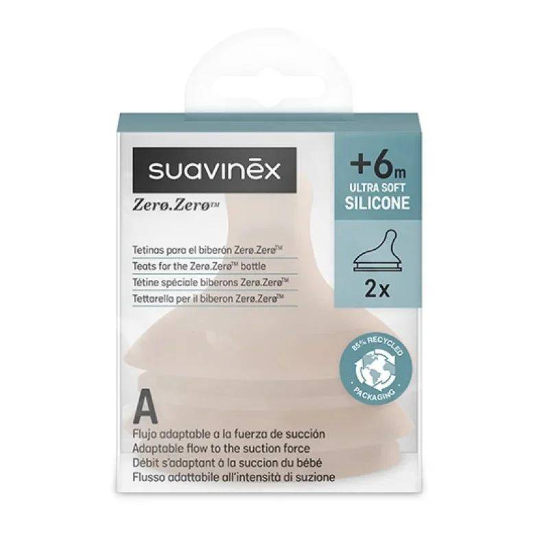 Tetina de amamentação Sil 2pcs