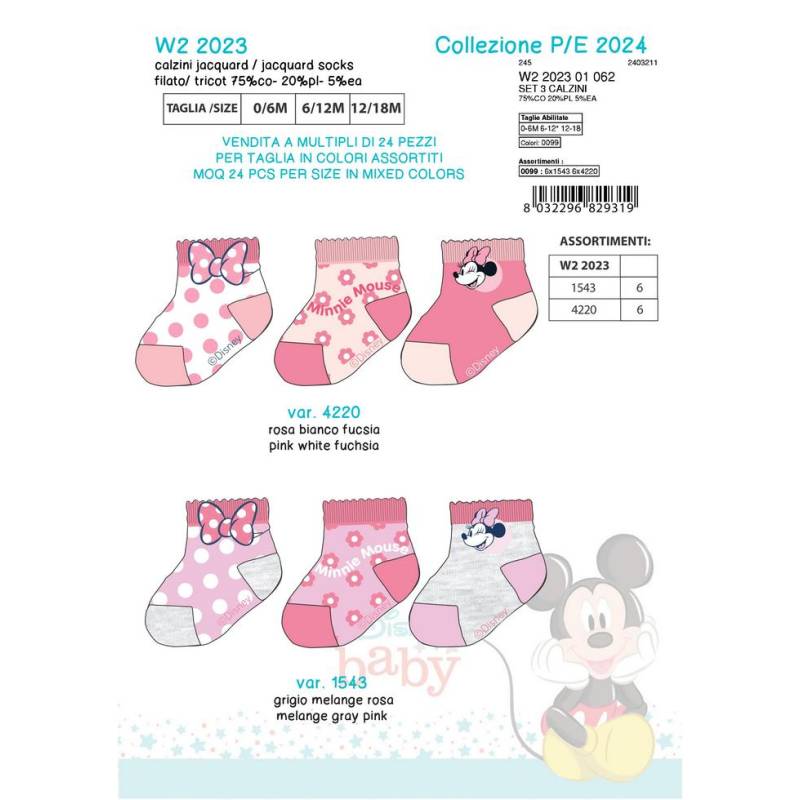 Tres calcetines