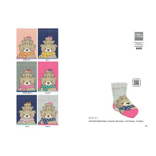 Socke 6 Stück Abs F.