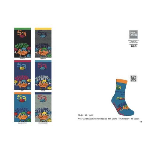 Socke 6 Stück Abs M.