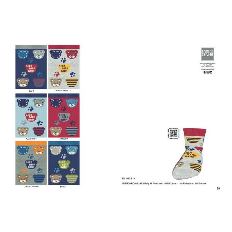 Meia 6 peças Abs M.