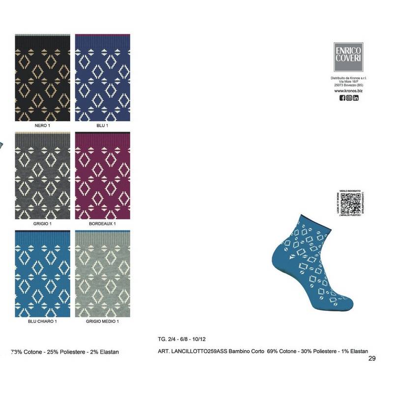 Calcetín 6 Piezas Corto M.