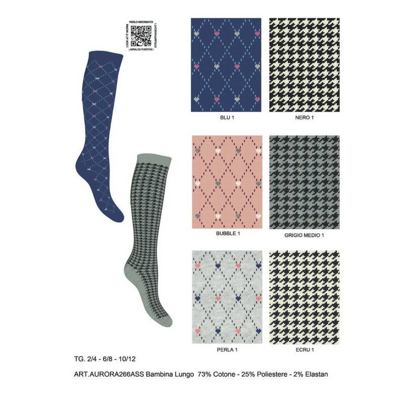 Meia 6 peças Longa F.