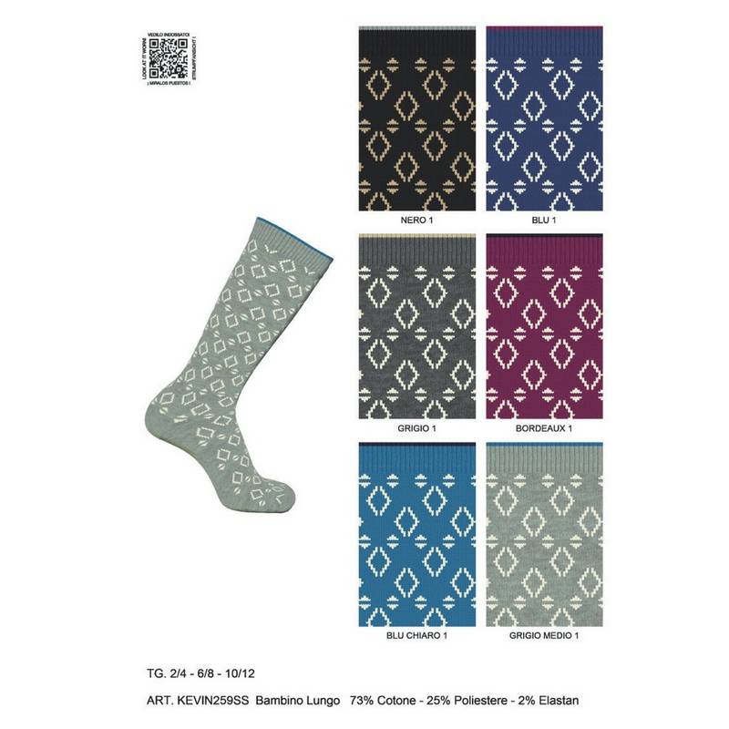 Meia 6 peças Longa M.