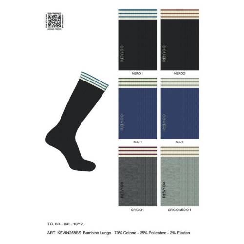 Chaussette 6 Pcs Longue M.
